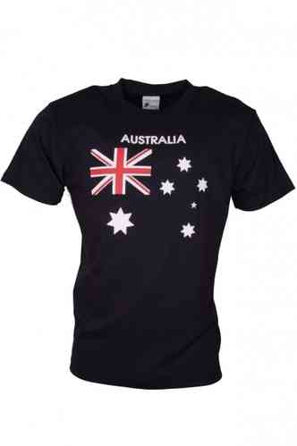 T-Shirt Australia Flag on Navy